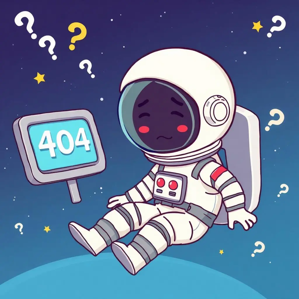 Lost in space - 404 error